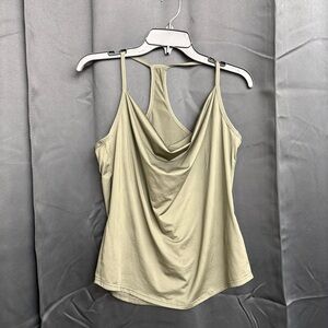 Fabletics Racerback Green Scrouch Athletic Top size Small